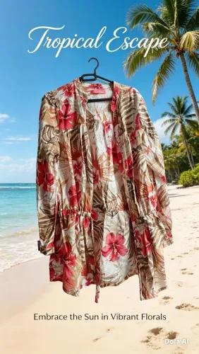 Camisa florida