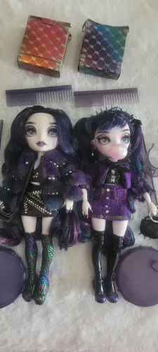 Bonecas Rainbow High Shadow High Veronica e Naomi Storm