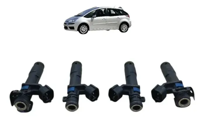 4 Bicos Injetores Injeção Citroen C4 Picasso 2006 2013 2.0 12v