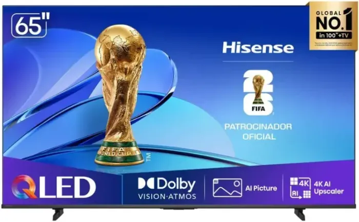 Televisão Hisense 65 polegadas lacrada na caixa