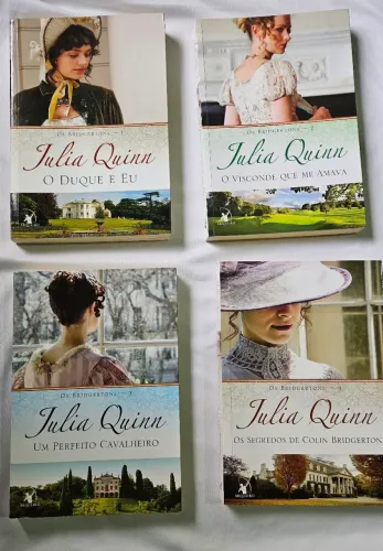 Livro Bridgertons (Vol 1 ao 4)