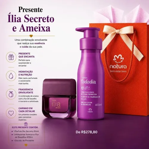 Kit Ília secreto e ameixa