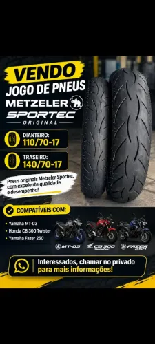 Pneus Metzeler Sportec original