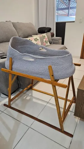 Moisés de croche para bebê 