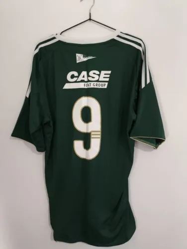 Camisa Oficial Palmeiras Adidas - nro. 9 - Tam G (Modelo Antigo)