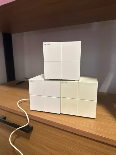 Kit Wi-Fi Mesh Tenda Nova MW6 (3 unidades) - Cobertura total