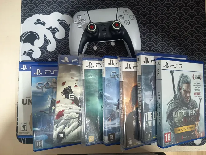 Coleção jogos PS4 e PS5