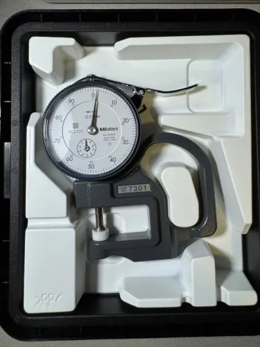 MEDIDOR DE ESPESSURA C/ RELOGIO 10MM MITUTOYO