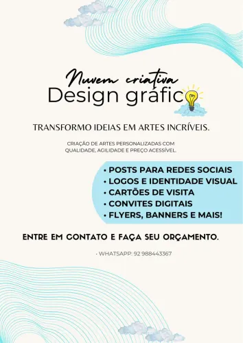 Design gráfico - Criação de artes 