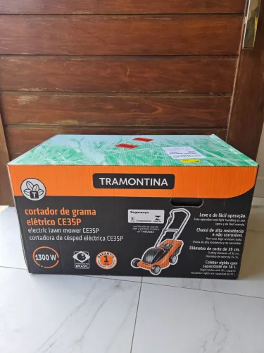 Cortador de grama elétrico Tramontina CE35P Lacrado com Garantia e Nova fiscal