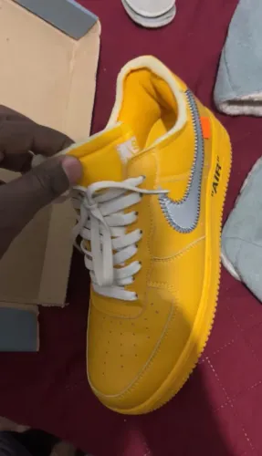 Air Force Off White Yellow 