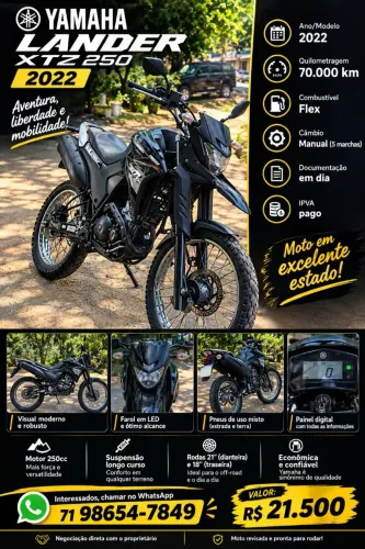 VENDO ESSA LANDER 2022