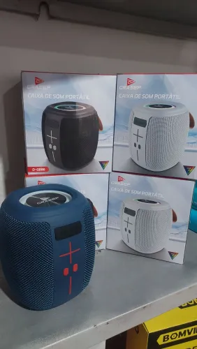 Caixa de som com Bluetooth