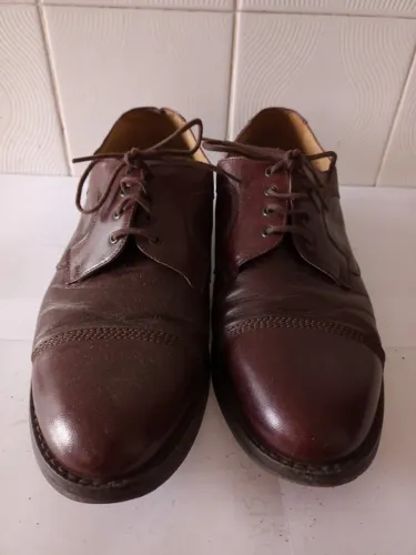 Sapato Social CNS Masculino Marrom - Nº 41 - Semi novo