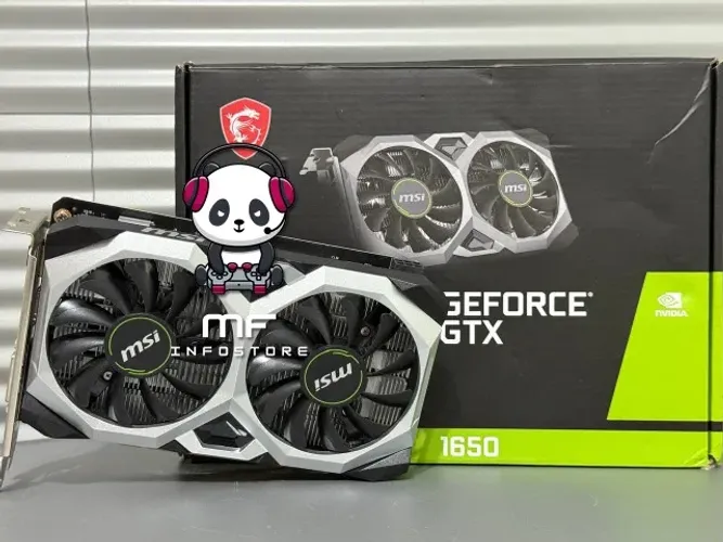 Placa de vídeo GTX 1650 4GB MSI Ventus XS