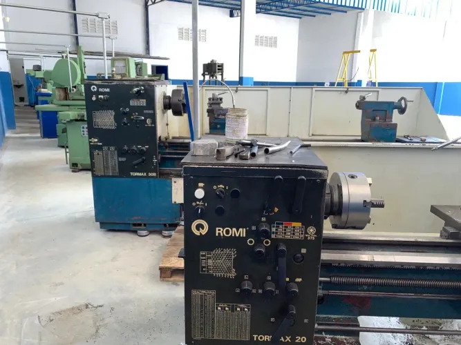 Torno mecânico romi tormax 20 e tormax 30b 