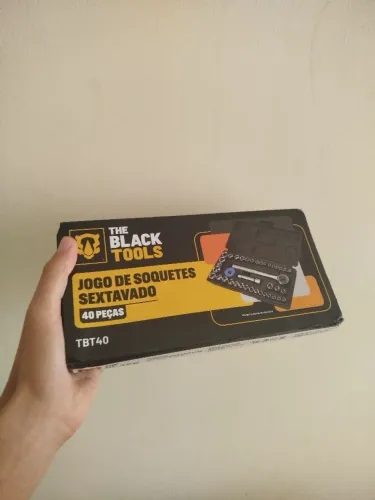 Kit Soquetes 40 peças - The Black Tools