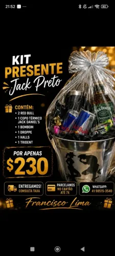 Kit presente Jack