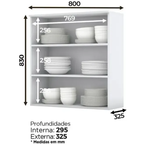 Armários para Cozinha Americana Henn