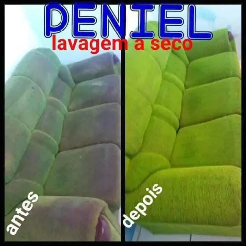 Limpeza e higienização estofados.