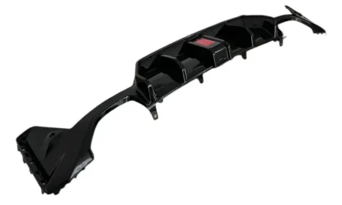 Difusor Traseiro Bmw G20/G28 2023+ Black Piano Com Led