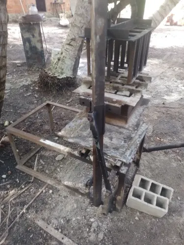 Máquina de fazer bloco de cimento 