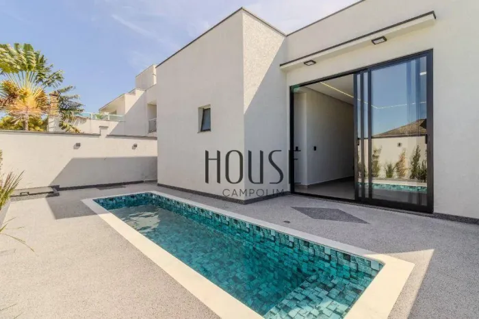 Casa à venda em condomínio fechado em Sorocaba | 195 m² em Villa Olympia | CA5250