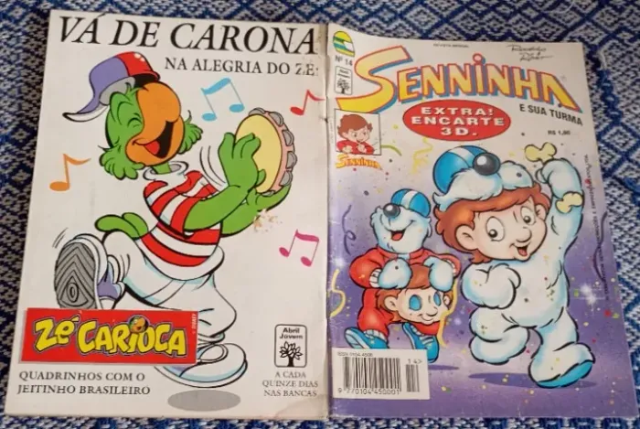 Revistinha HQ Senninha Nº 14 Editora Abril Fev 1995