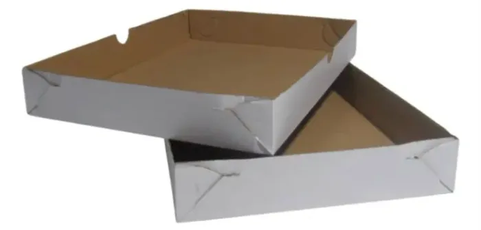 5 caixas quadradas de papelão para pizza ou brigadeiros
