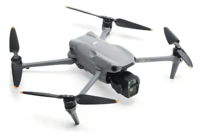 drone dji air 3s rc-n3 cor cinza (novo com caixa aberta)