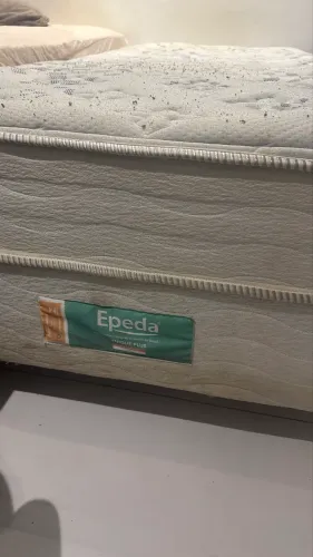 Cama Box solteiro branca