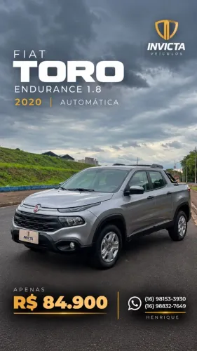 Fiat Toro Endurence 1.8 16V Flex Aut. 2020