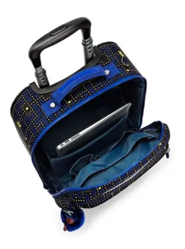 Mochila estilo mala com rodinhas Kippling original 