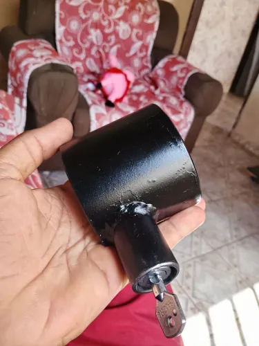 Trava Segurança Pino Rei Carreta Antifurto Chave Tetra