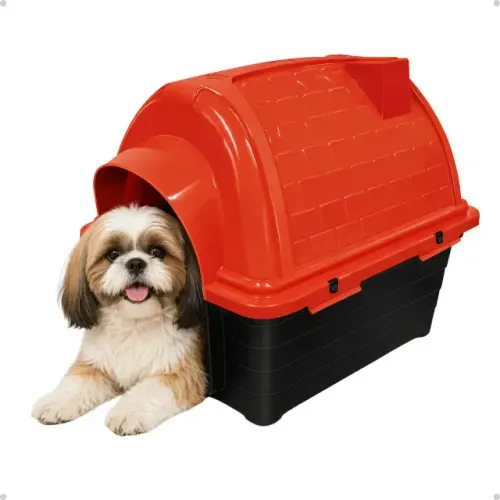 Casinha De Cachorro N7 Para Porte Grande Iglu Desmontável Proteção Raios UV