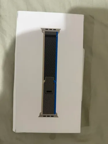 Pulseira Loop Trail azul/cinza de 49 mm - P/M