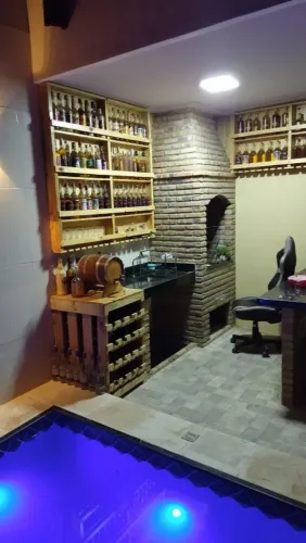 Adega rustica de parede
