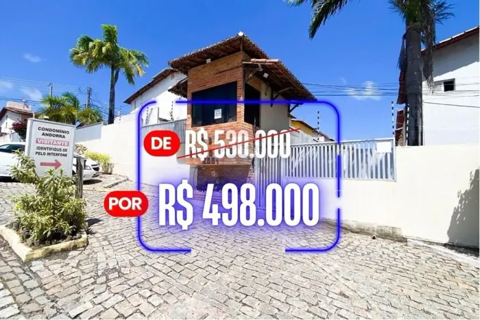 Casa em condomínio com 3 quartos à venda em Nova Parnamirim!