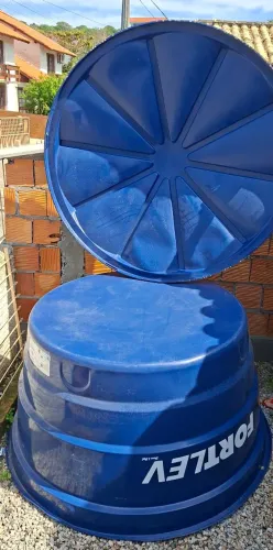 Caixa d'água Fortlev 1000 L+ Kit de Instalação (Nova/Nunca Usada)