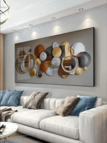 Quadro Decorativo Abstrato 100x200 Personalizado