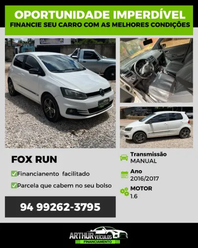 Volkswagen Fox RUN 1.6 Flex 8V 5P 2017