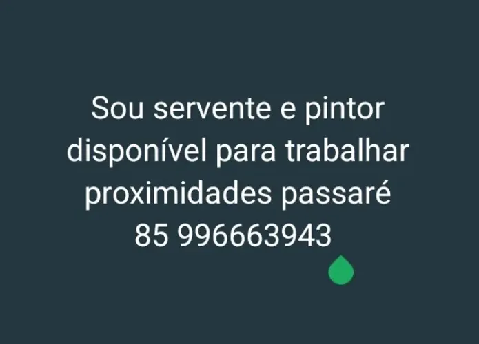Ajudante de pedreiro disponível