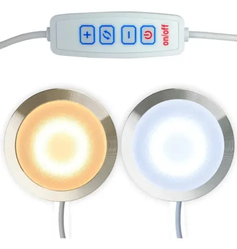 Luminárias LED Iluminação Frio / Quente / Neutro 6W · Branco Novo à pronta entrega