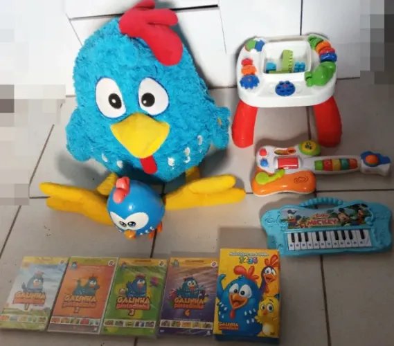 Lindo Lote de Brinquedos Para Bebês
