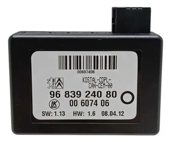 Módulo Sensor Chuva Citroën Ds3 2012 2013