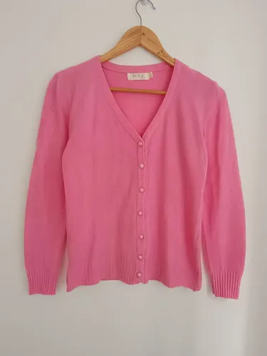 Cardigã Rosa
