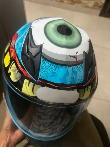 Capacete Texx Hawk Orc Turquesa Azul-turquesa Monocolor Brilhante - TAM: 60
