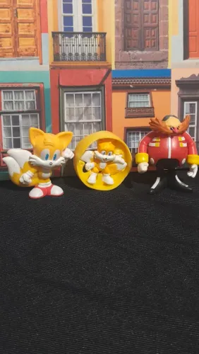 Personagens do Sonic em Miniaturas Colecionáveis