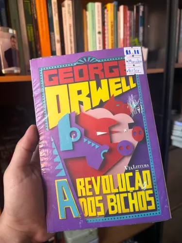Livro A revolução dos bichos com marcador e pôster (Novo e lacrado)