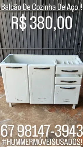 Vende - Se Balcão De Cozinha De Aço  !